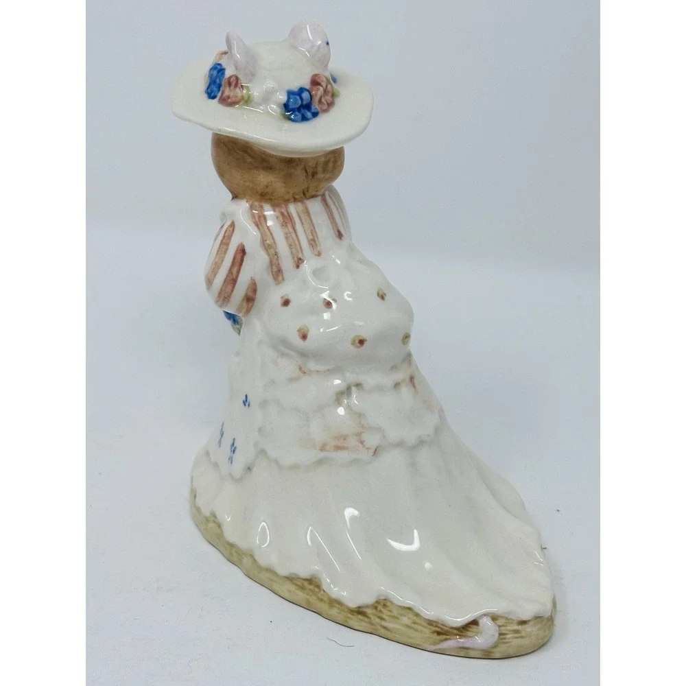 ROYAL DOULTON Poppy Eyebright & Dusty Dogwood Brambly Hedge Mice Figurines